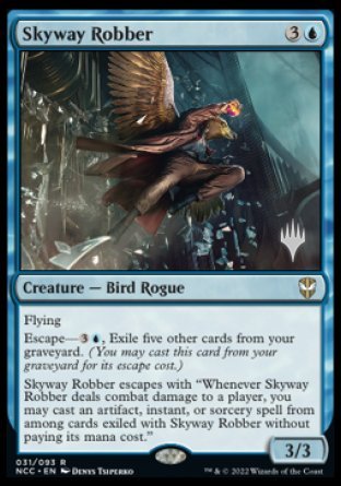 Skyway Robber (Promo Pack) [Streets of New Capenna Commander Promos] | Golgari Games