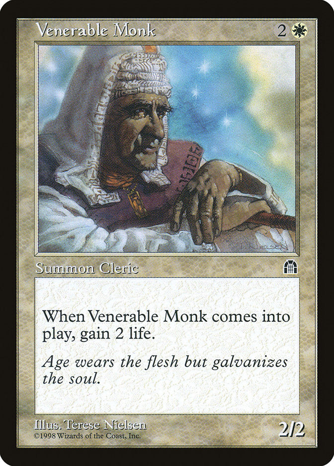 Venerable Monk [Stronghold] | Golgari Games