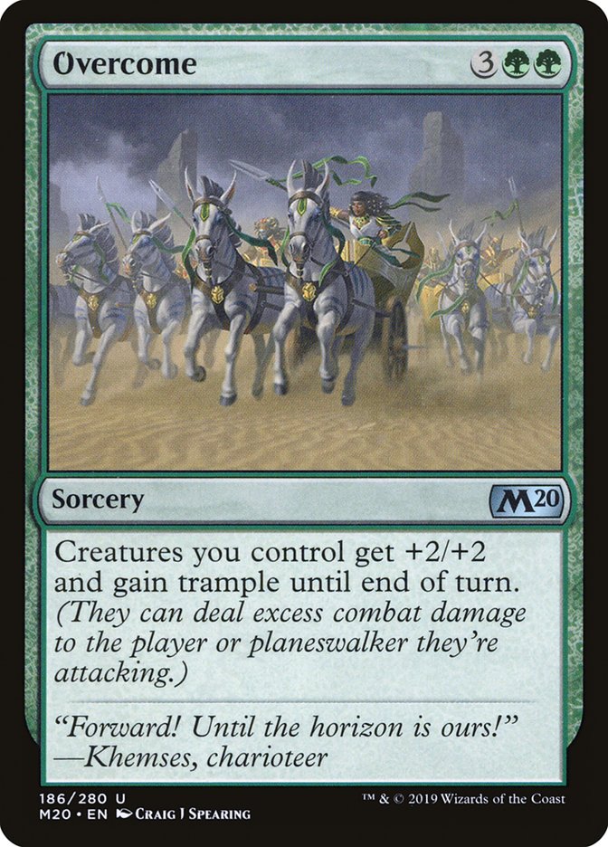 Overcome [Core Set 2020] | Local Legends