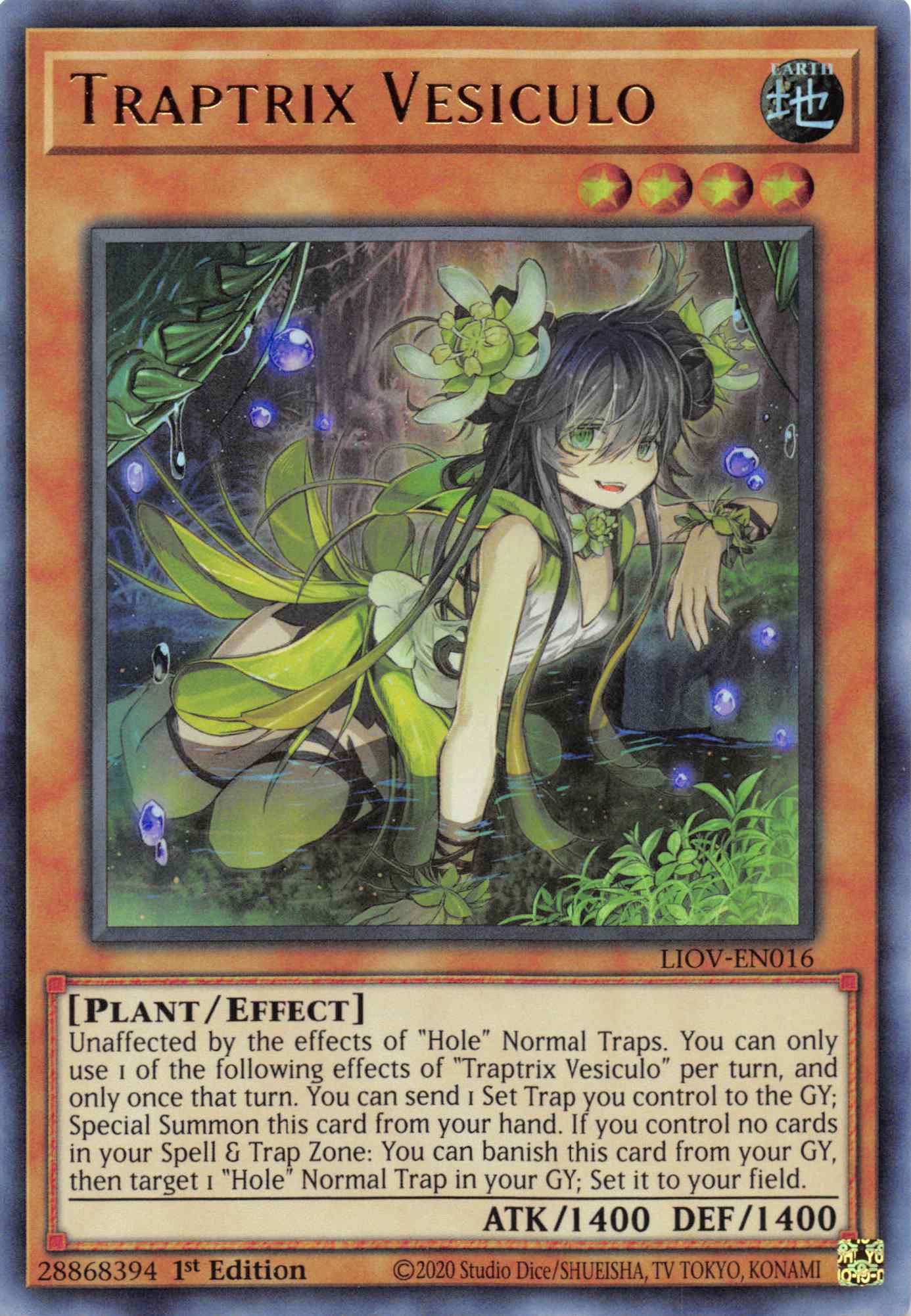 Traptrix Vesiculo [LIOV-EN016] Ultra Rare | Golgari Games