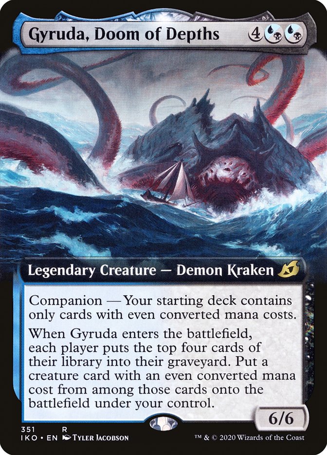 Gyruda, Doom of Depths (Extended Art) [Ikoria: Lair of Behemoths] | Local Legends