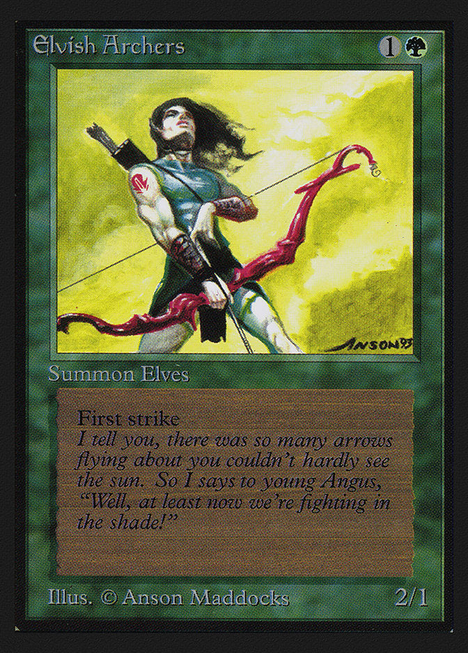 Elvish Archers [International Collectors' Edition] | Local Legends