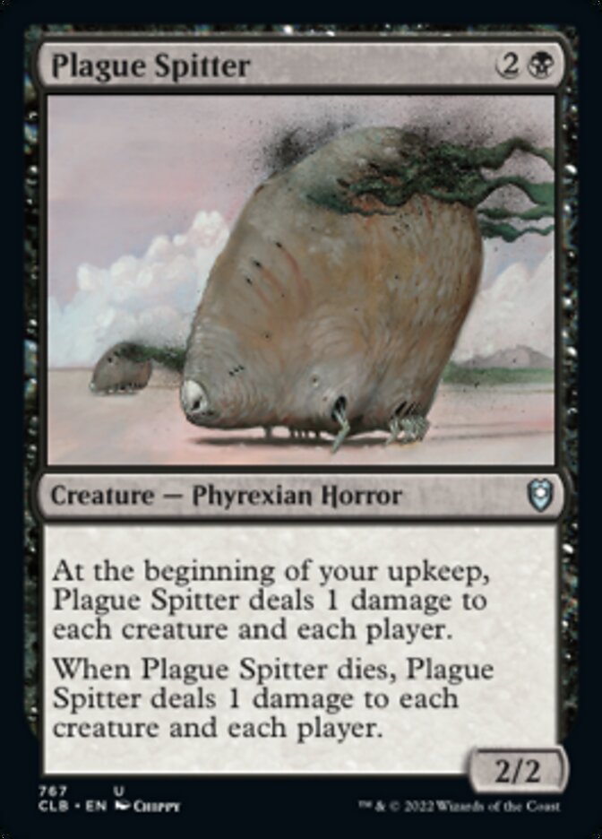 Plague Spitter [Commander Legends: Battle for Baldur's Gate] | Golgari Games