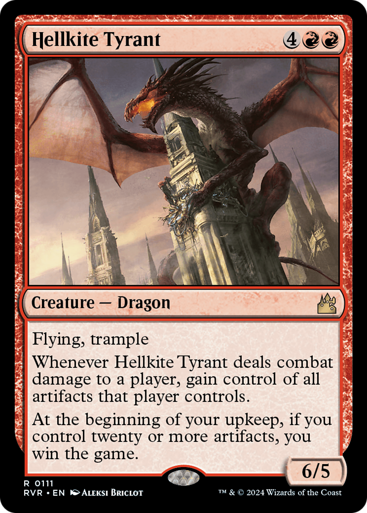 Hellkite Tyrant [Ravnica Remastered] | Local Legends