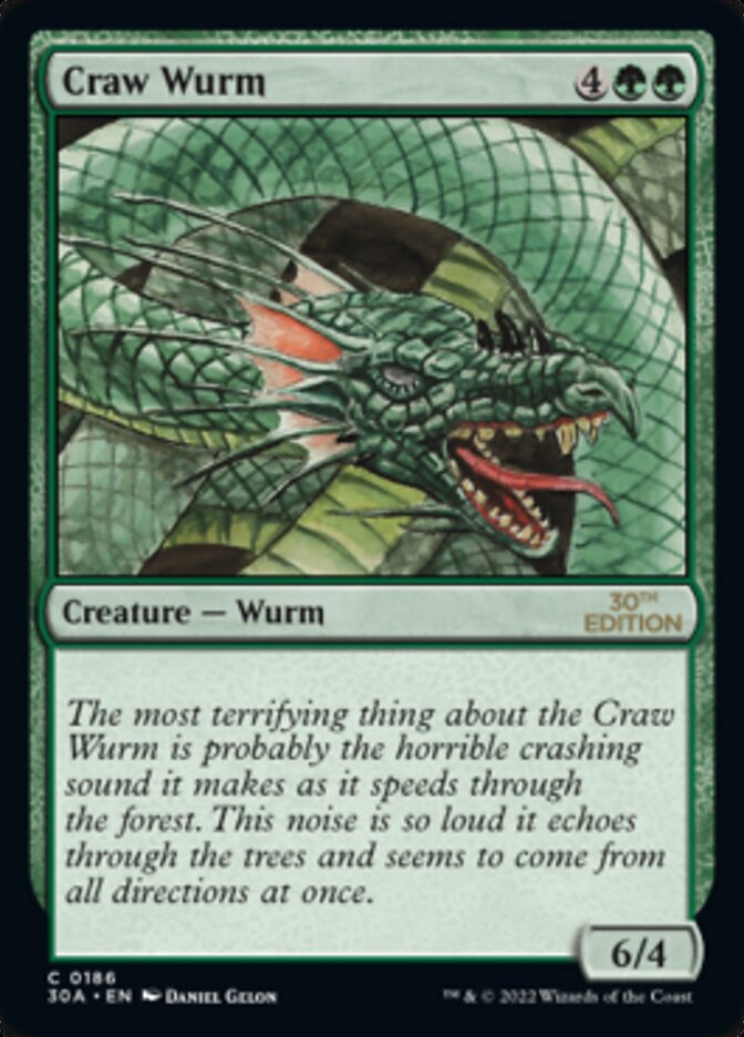 Craw Wurm [30th Anniversary Edition] | Local Legends