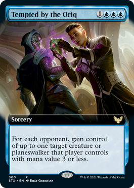 Tempted by the Oriq (Extended Art) [Strixhaven: School of Mages] | Local Legends