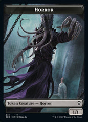 Horror // Centaur Double-sided Token [Commander Legends: Battle for Baldur's Gate Tokens] | Local Legends