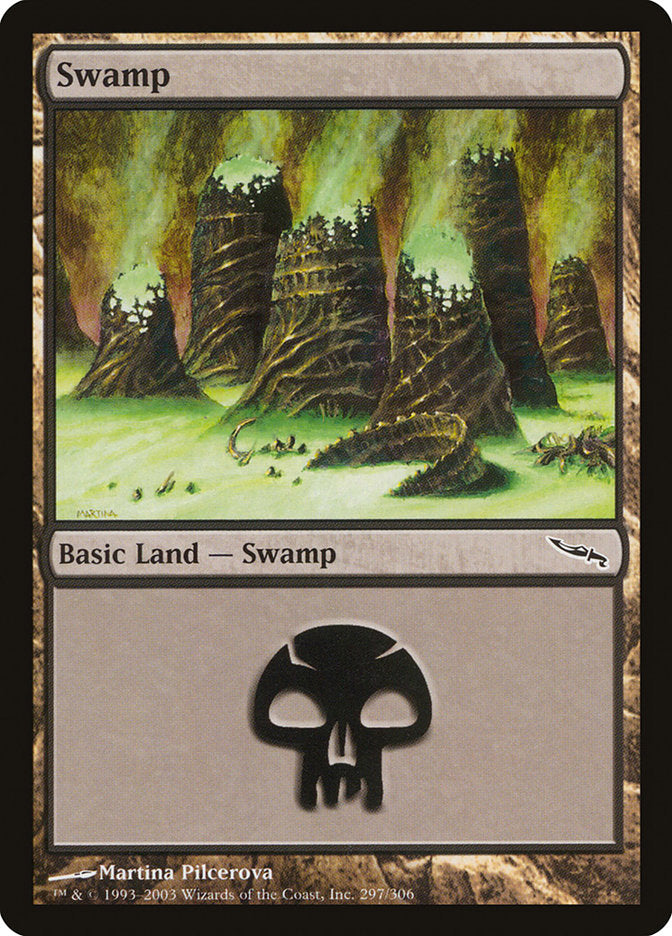 Swamp (297) [Mirrodin] | Local Legends