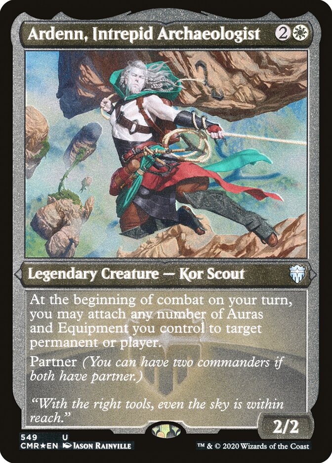 Ardenn, Intrepid Archaeologist (Etched) [Commander Legends] | Golgari Games