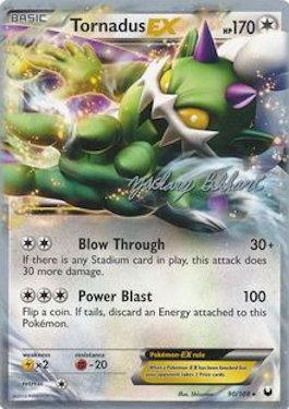 Tornadus EX (90/108) (CMT - Zachary Bokhari) [World Championships 2012] | Golgari Games