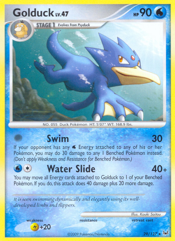 Golduck (29/127) [Platinum: Base Set] | Golgari Games