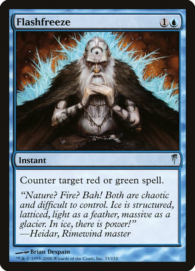 Flashfreeze [Coldsnap] | Golgari Games