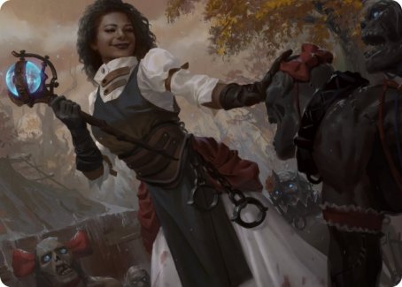 Skaab Wrangler Art Card [Innistrad: Midnight Hunt Art Series] | Local Legends