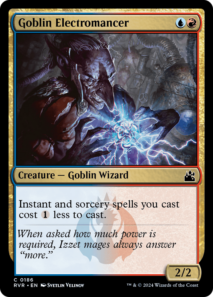 Goblin Electromancer [Ravnica Remastered] | Local Legends