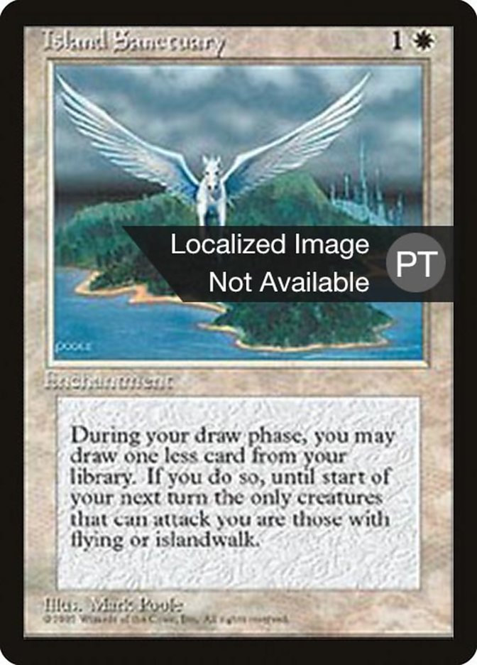 Island Sanctuary [Fourth Edition (Foreign Black Border)] | Local Legends