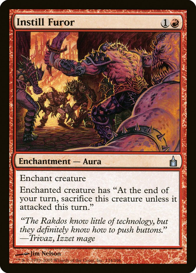 Instill Furor [Ravnica: City of Guilds] | Local Legends