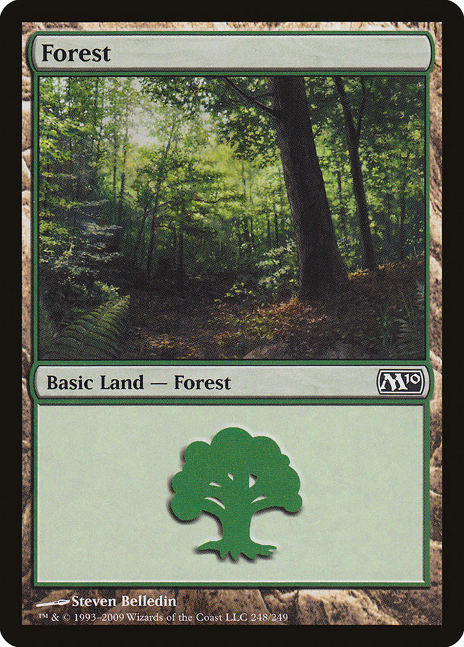 Forest (248) [Magic 2010] | Golgari Games