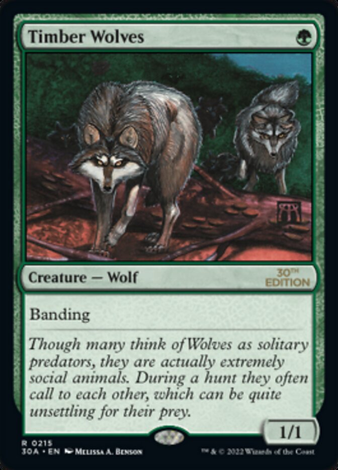 Timber Wolves [30th Anniversary Edition] | Local Legends
