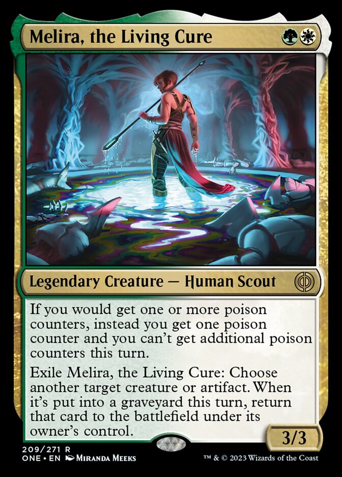 Melira, the Living Cure [Phyrexia: All Will Be One] | Golgari Games