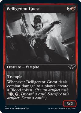 Belligerent Guest [Innistrad: Double Feature] | Golgari Games