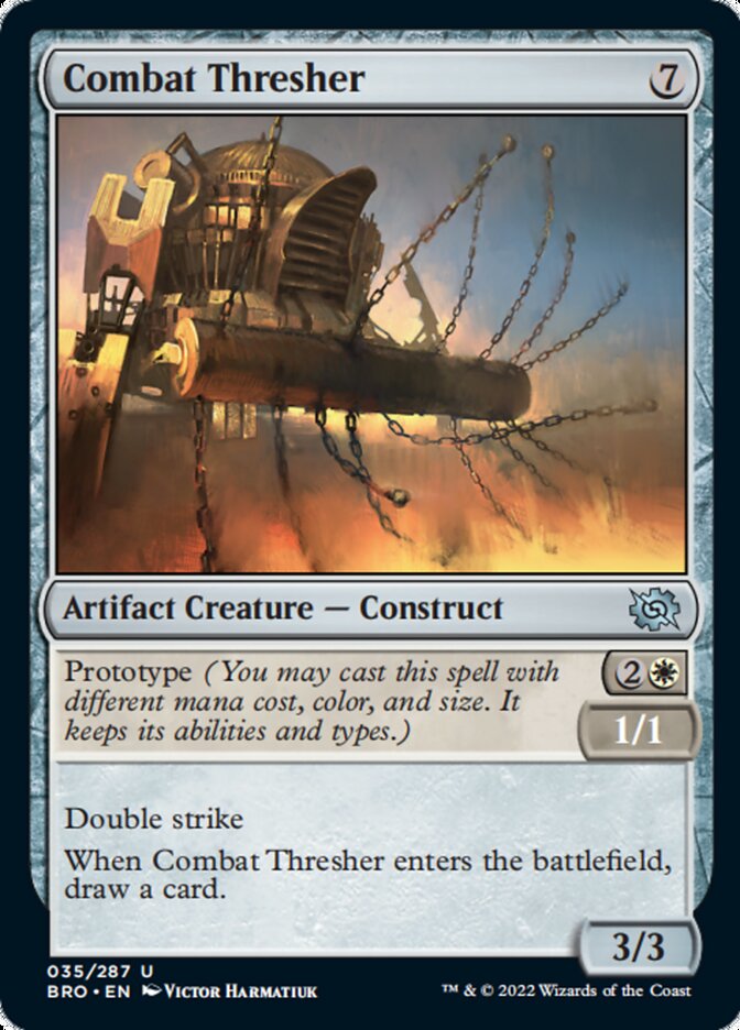 Combat Thresher [The Brothers' War] | Golgari Games