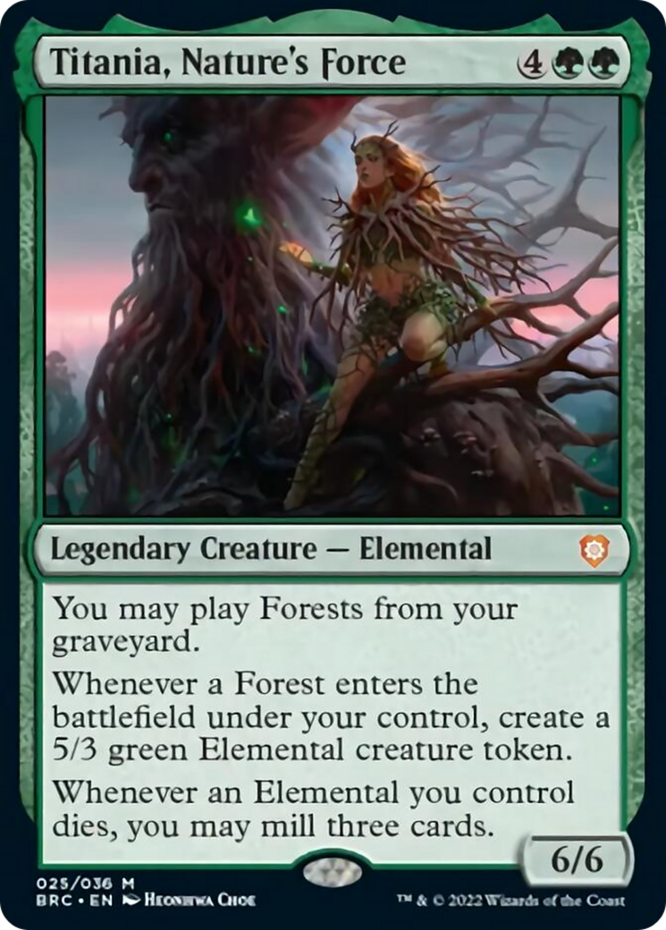 Titania, Nature's Force [The Brothers' War Commander] | Local Legends