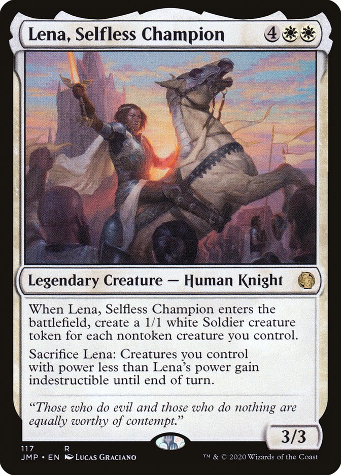 Lena, Selfless Champion [Jumpstart] | Local Legends