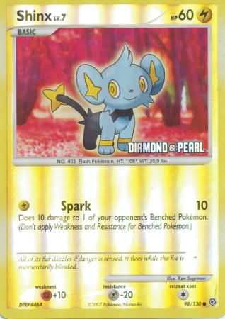 Shinx (98/130) [Burger King Promos: 2008 Collection] | Golgari Games