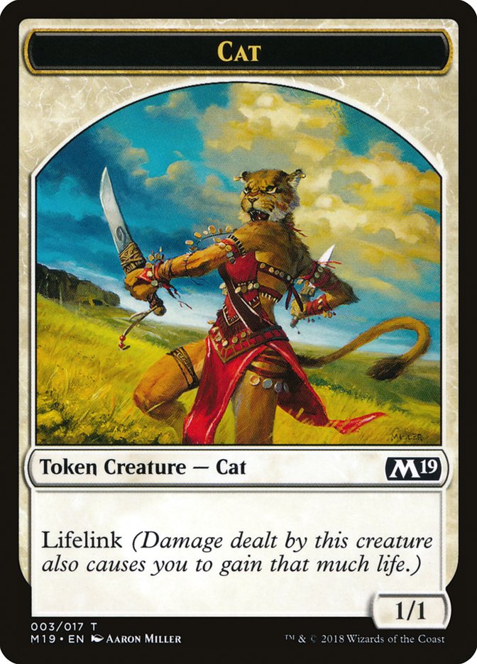 Cat Token [Core Set 2019 Tokens] | Local Legends