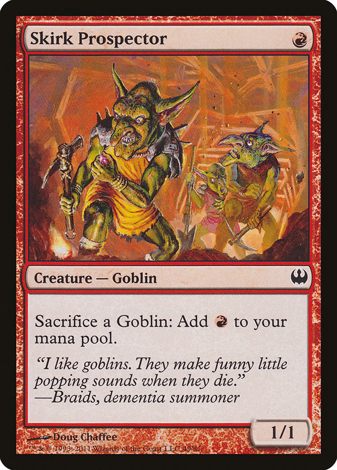 Skirk Prospector [Duel Decks: Knights vs. Dragons] | Local Legends