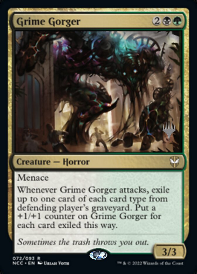 Grime Gorger (Promo Pack) [Streets of New Capenna Commander Promos] | Golgari Games