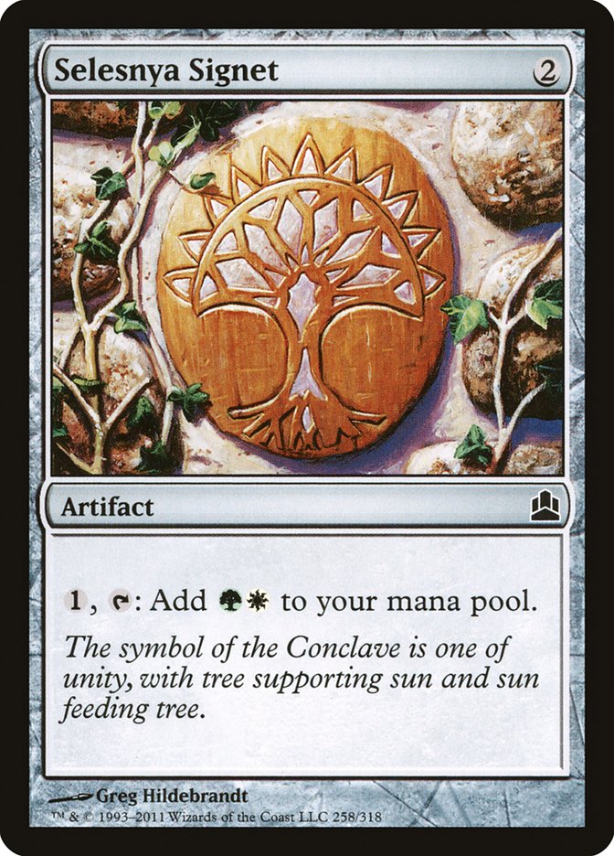 Selesnya Signet [Commander 2011] | Local Legends