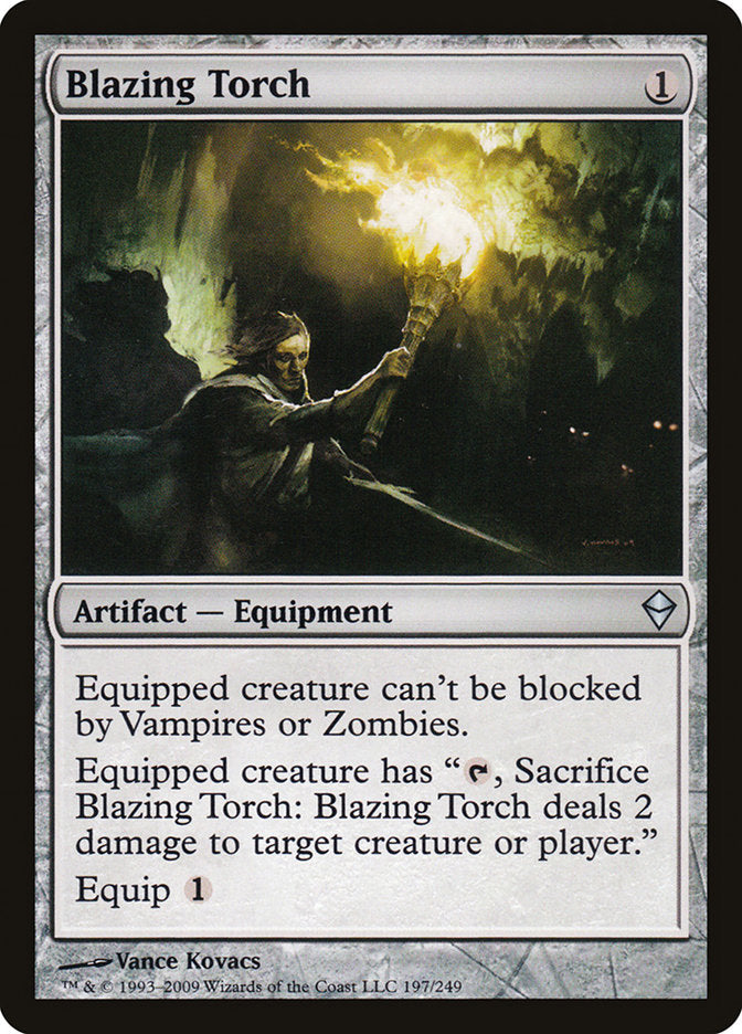 Blazing Torch [Zendikar] | Local Legends