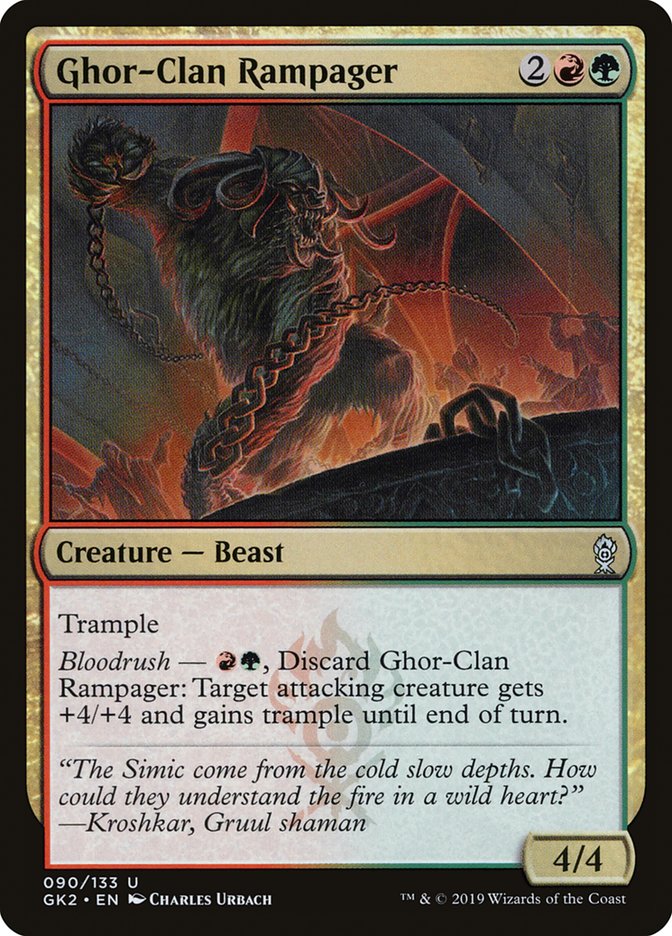Ghor-Clan Rampager [Ravnica Allegiance Guild Kit] | Local Legends