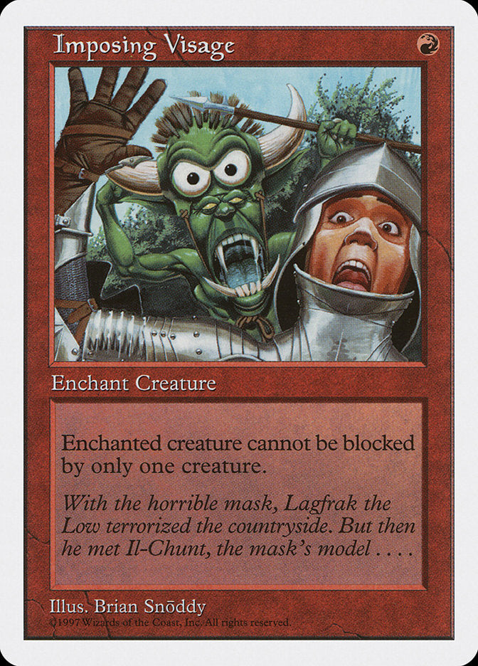 Imposing Visage [Fifth Edition] | Local Legends