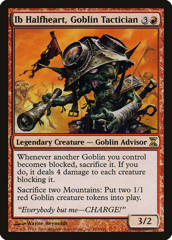 Ib Halfheart, Goblin Tactician [Time Spiral] | Local Legends