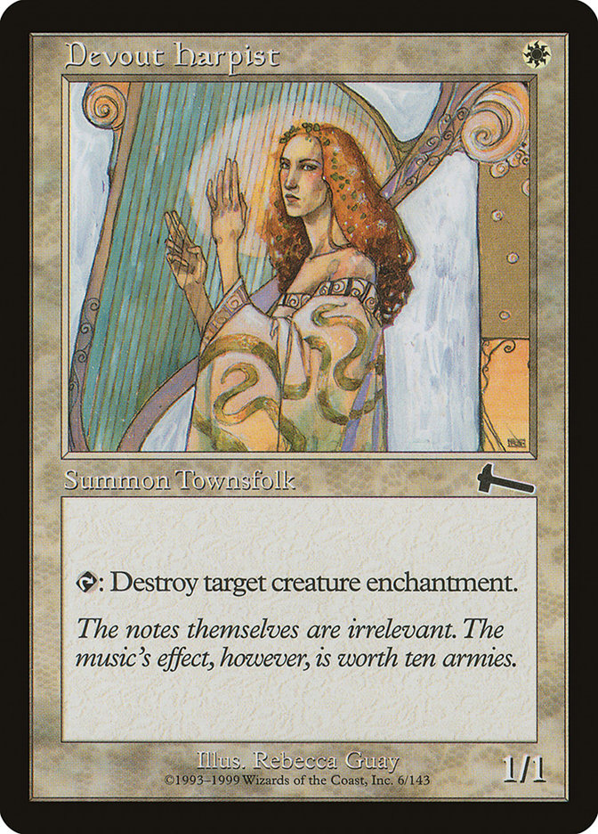 Devout Harpist [Urza's Legacy] | Local Legends