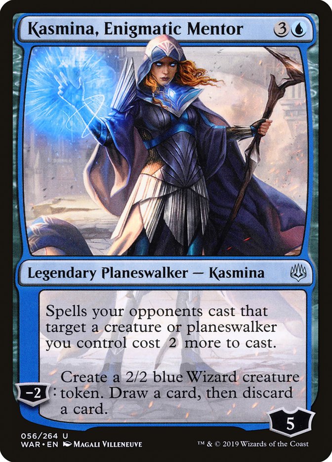 Kasmina, Enigmatic Mentor [War of the Spark] | Golgari Games