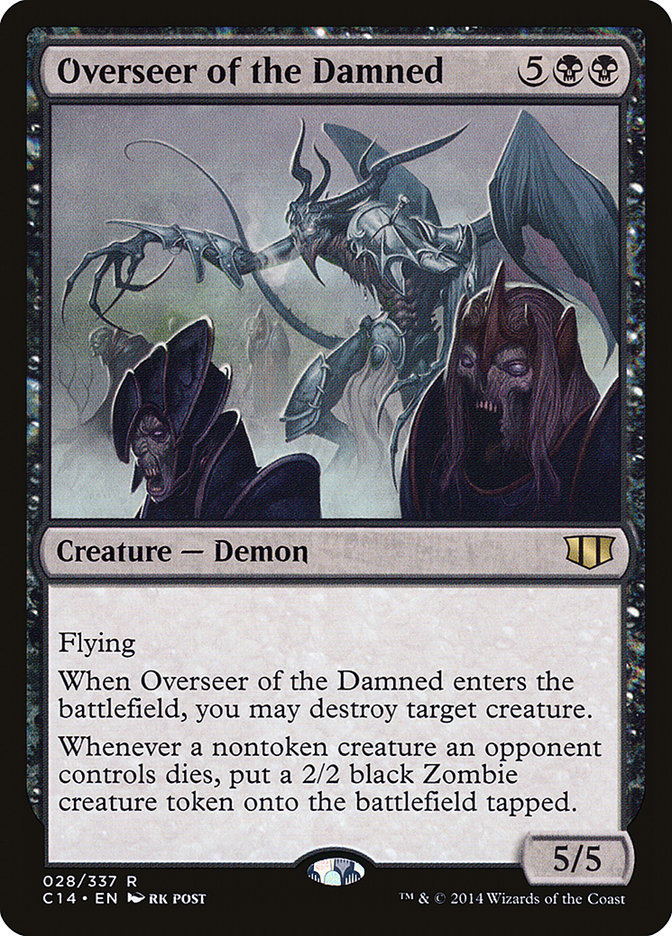 Overseer of the Damned [Commander 2014] | Golgari Games