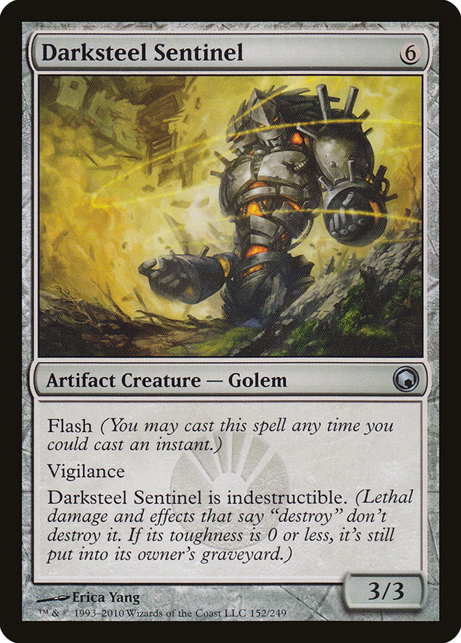 Darksteel Sentinel [Scars of Mirrodin] | Golgari Games