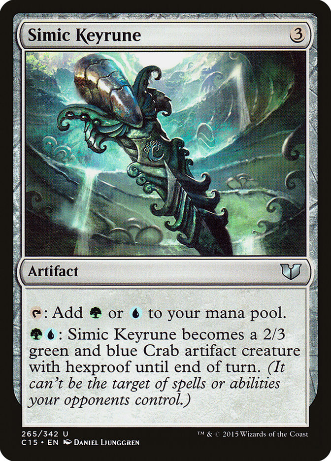 Simic Keyrune [Commander 2015] | Golgari Games