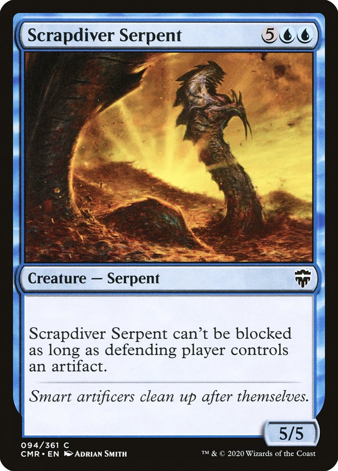 Scrapdiver Serpent [Commander Legends] | Golgari Games