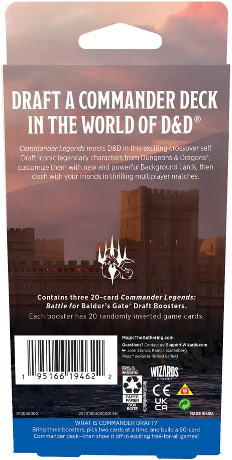 Commander Legends: Battle for Baldur's Gate - Draft Pack | Local Legends