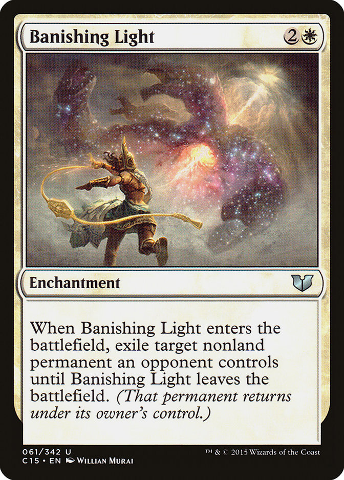 Banishing Light [Commander 2015] | Golgari Games