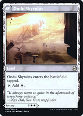 Ondu Inversion // Ondu Skyruins [Zendikar Rising Prerelease Promos] | Local Legends