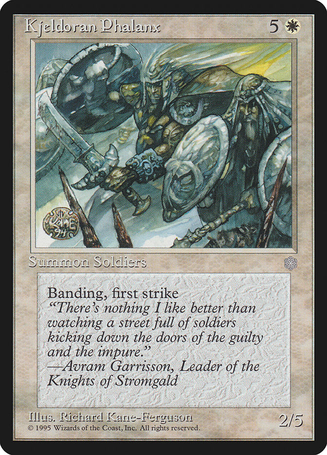 Kjeldoran Phalanx [Ice Age] | Local Legends
