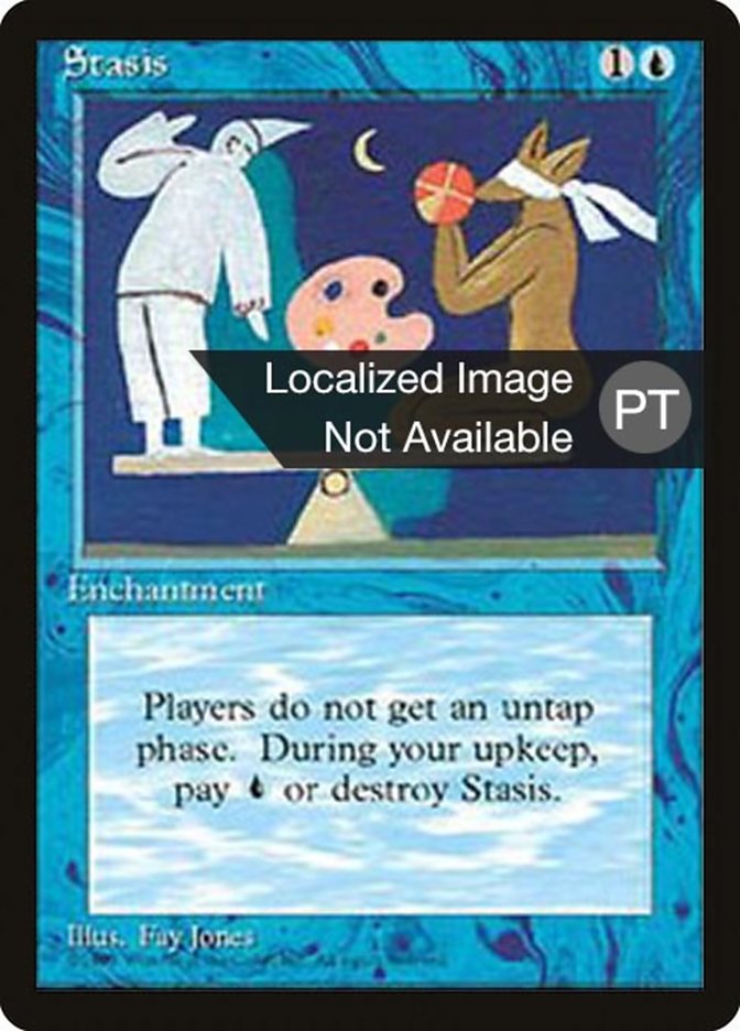 Stasis [Fourth Edition (Foreign Black Border)] | Local Legends