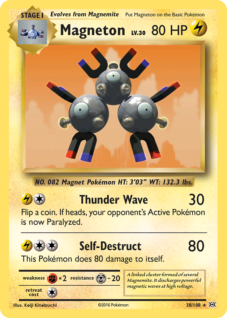 Magneton (38/108) [XY: Evolutions] | Golgari Games