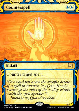 Counterspell (Foil Etched) [Strixhaven: School of Mages Mystical Archive] | Local Legends