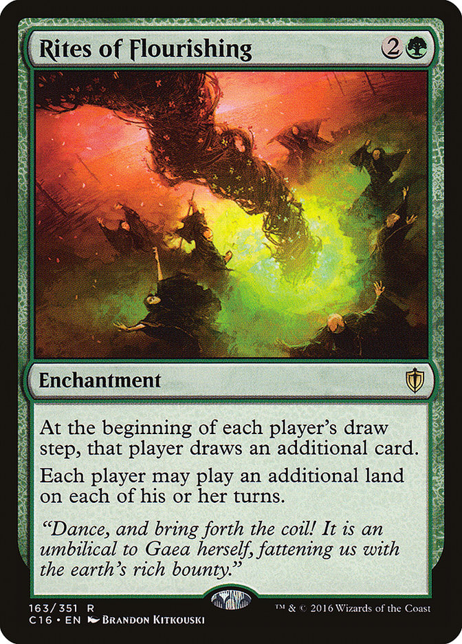 Rites of Flourishing [Commander 2016] | Local Legends